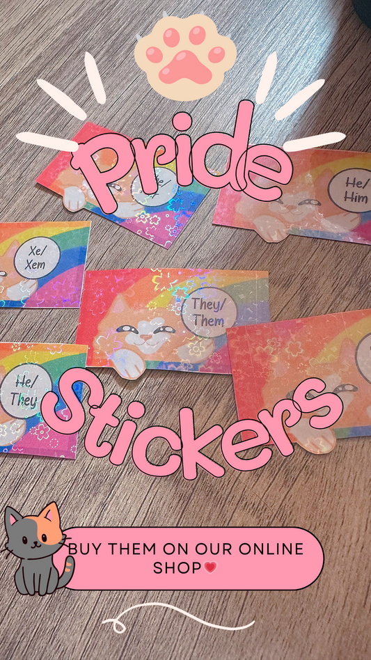 Celebrate the LGBTQ+ community with the Pride Kitties Collection🏳️🌈🏳️⚧️