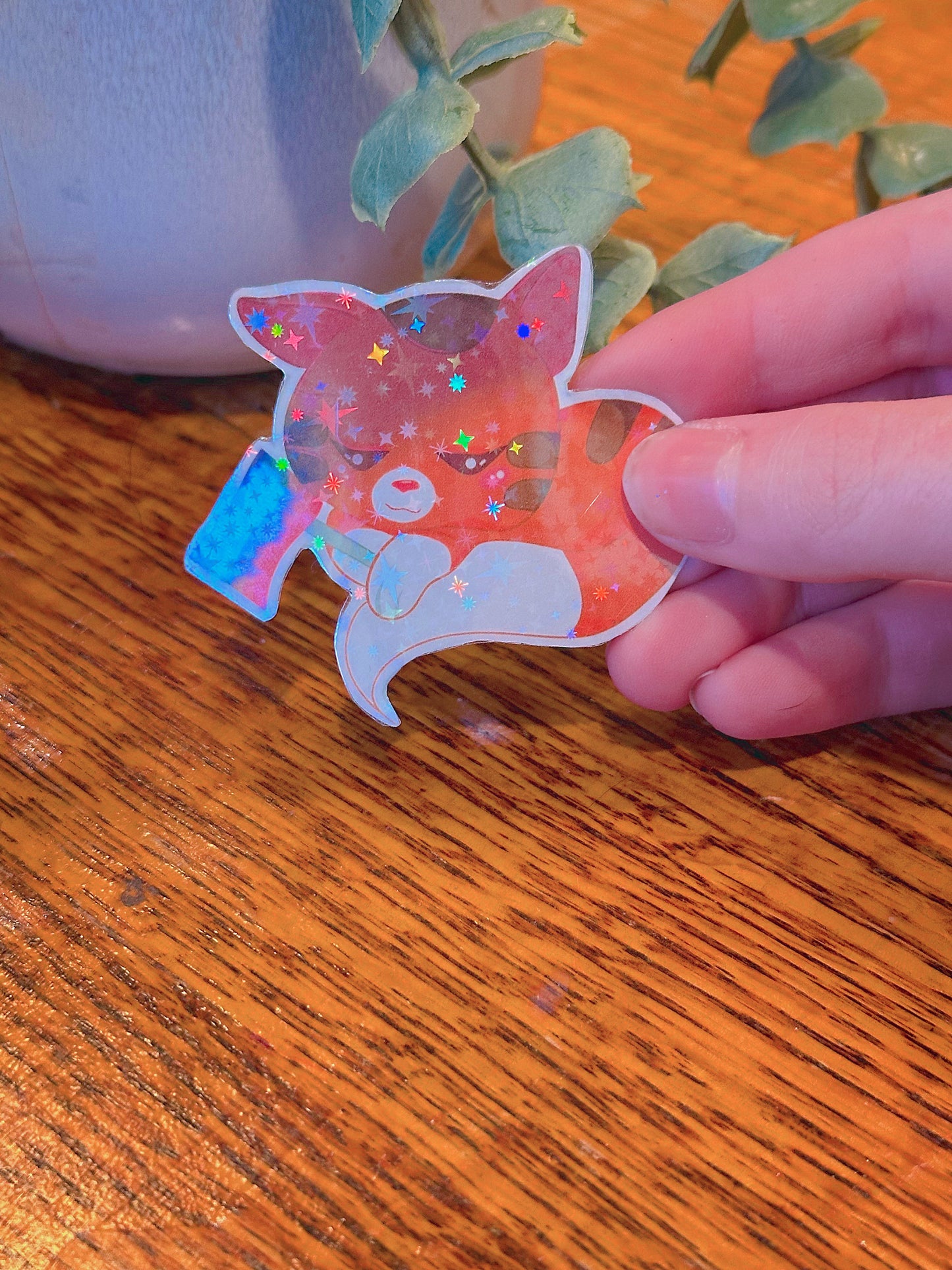 Kawaii Pride Themed Holographic Sticker Bundle