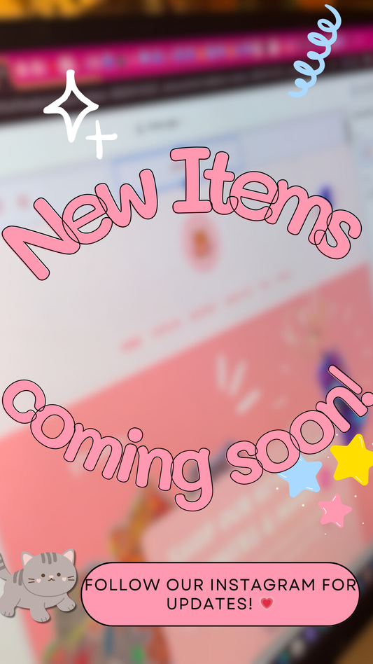 New items coming to Cute Creations CO- More Updates Soon! 👀🌹