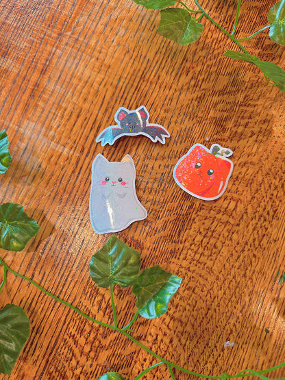 Discountinued Sticker Bundle / Holiday Kitties & Halloween Kitties